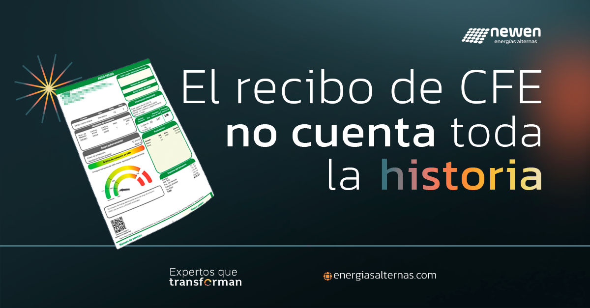El recibo de CFE no cuenta toda la historia.
